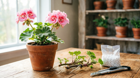 Цветы на столе