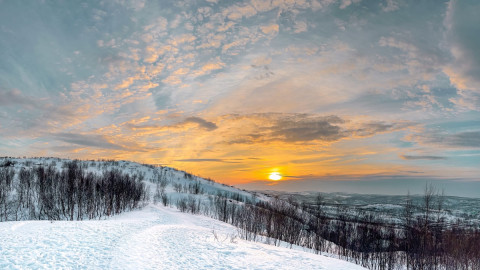 Пейзаж, Арктика, природа