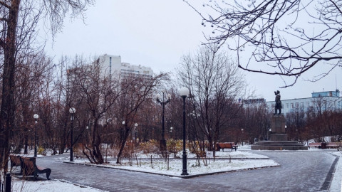 теплая погода зимой