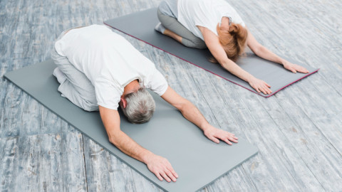 спорт йога пенсионеры