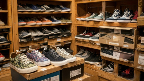 коробки с обувью