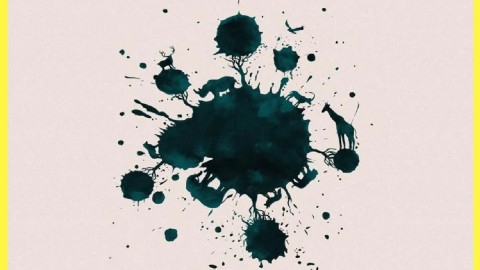 клякса с животными