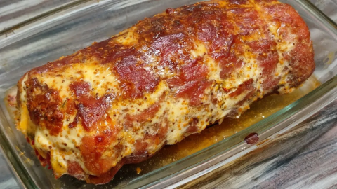 Мясной рулет