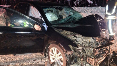 машина повреждена в ДТП