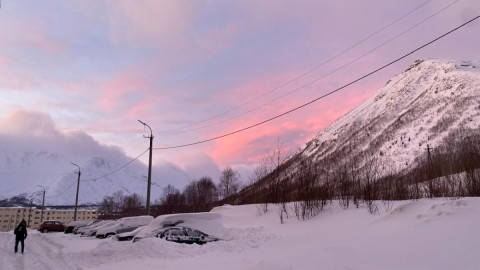 Кировск на рассвете