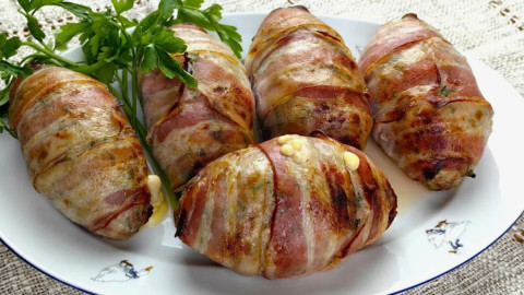 Мясные рулетики