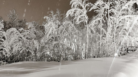 Сугробы после снегопада