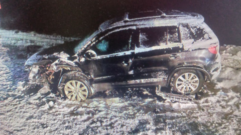 Машина после ДТП