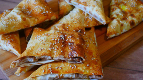 Пирожки из лаваша