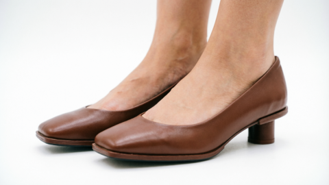 коричневые туфли