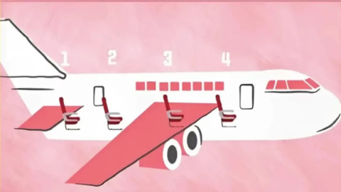 разные места в самолете