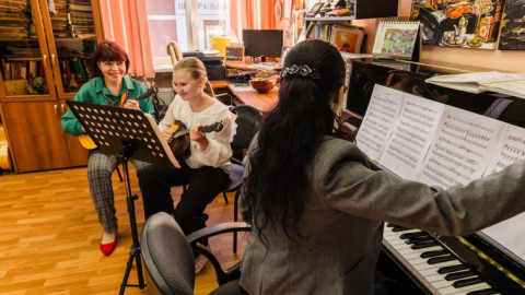 Работники культуры на мероприятии