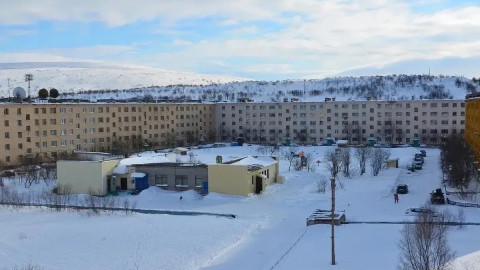 Туманный зимой