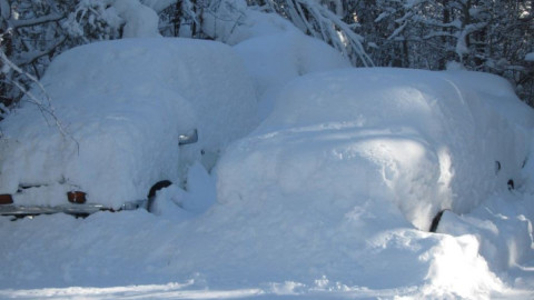 снег мурманск дорога ЖКХ териберка