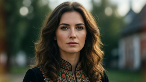 Красивая женщина