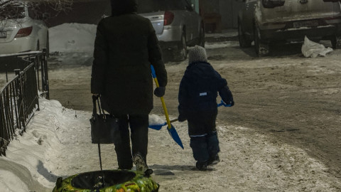 Мама с мальчиком