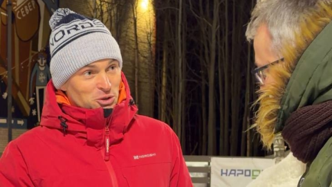 Лыжник Легков