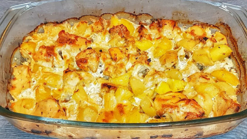 Запечённый картофель