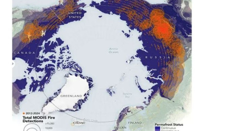 пожар арктика мурманск