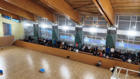 В Баренцбурге отремонтировали спортзал