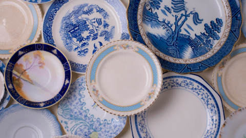 роспись посуды творчество