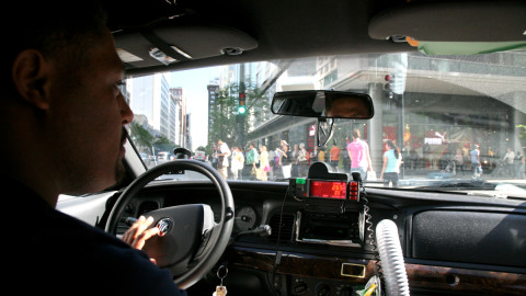 Водитель за рулем