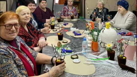 мастер класс в музее для пожилых