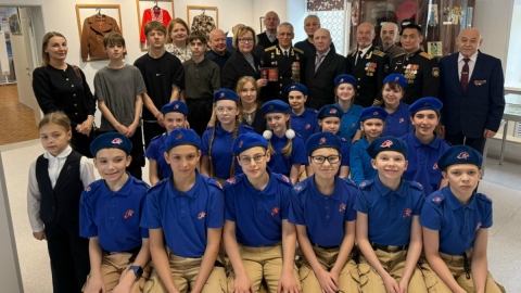 встреча со школьниками в музее