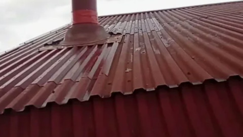 Крыша из профнастила