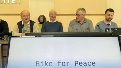 норвежские велосипедисты в МАУ