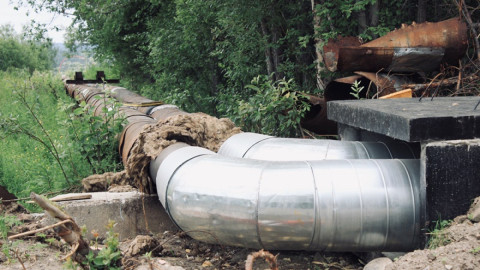Трубы в аварийном состоянии