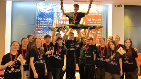 ансамбль победил на конкурсе танца