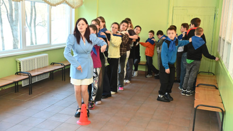 Один из лагерей открылся в гимназии №10