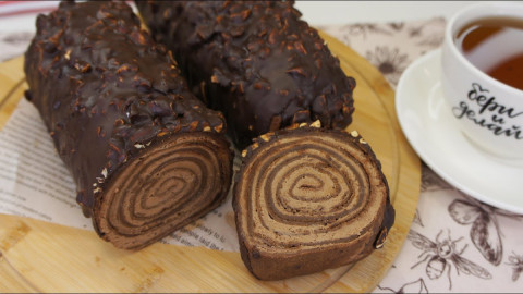 Шоколадный рулет