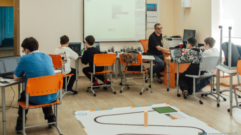 дети соревнования робототехника