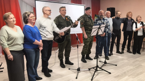 выступление на вечере поэзии