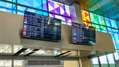 табло авиарейсов