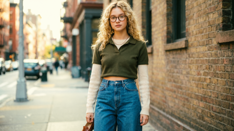 Девушка на улице