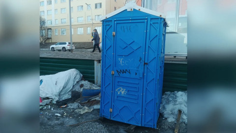 биотуалет на улице Мурманска