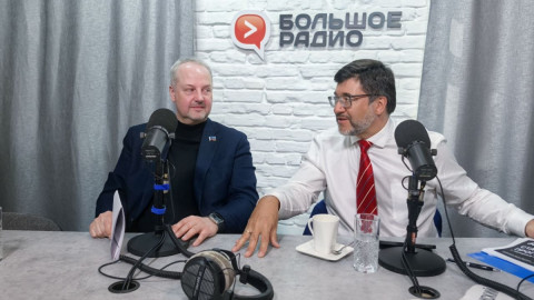 Евгений Никора и Максим Иванов на Большом Радио