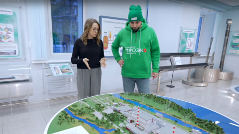 Блогер на производстве