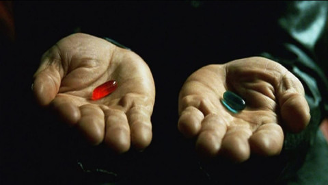 Кадр из&nbsp;фильма &laquo;Матрица&raquo;