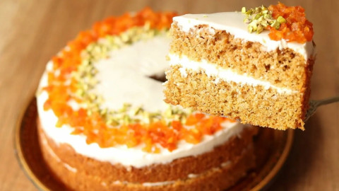 Морковный торт
