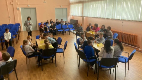 дети на викторине