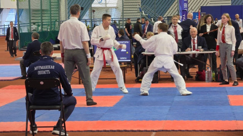 мурманские каратисты на ковре