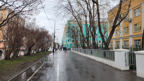 Мурманск дождливый
