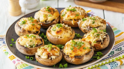 грибы с сыром