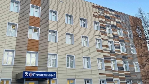 здание поликлиники
