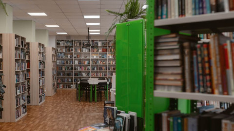 Книги на полках