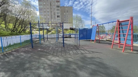 Спортплощадка в Мурманске